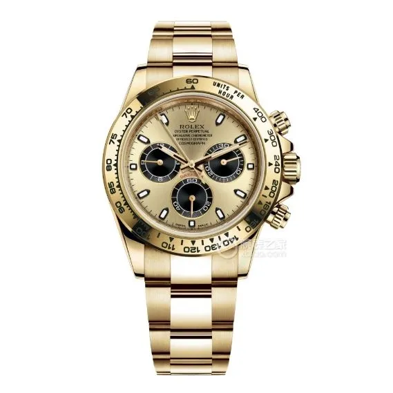 C Factory Rolex Daytona1:1top-tier all gold steel bracelet model m116508-0014front live photo
