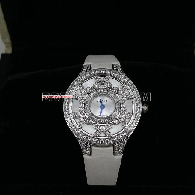 watch VCA factory Graf sapphire crystaldiamond33mmquartz movementclasplive photos