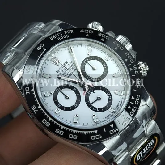 BT factory Rolex Daytona4130 top-tier watch real shot front view