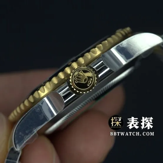 VS FactoryRolexSubmarinersuper watch men's gold Black Submarinersteel bracelet picture and price front live photo