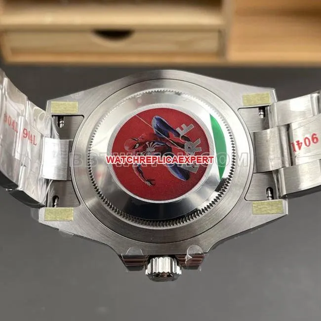 1:1replica watch ERF factory GMT-MasterRolexblack dialBatman bezel3285 mechanical braceletlive photos