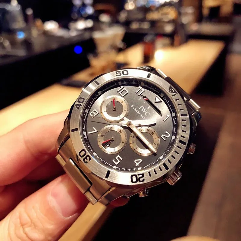 IWC watch IWC Sun Moon Star Air Force One special forces watch clasp picture