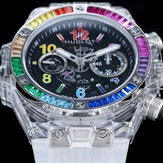 Hublot BIG BANG Top Skeleton Dial Rainbow