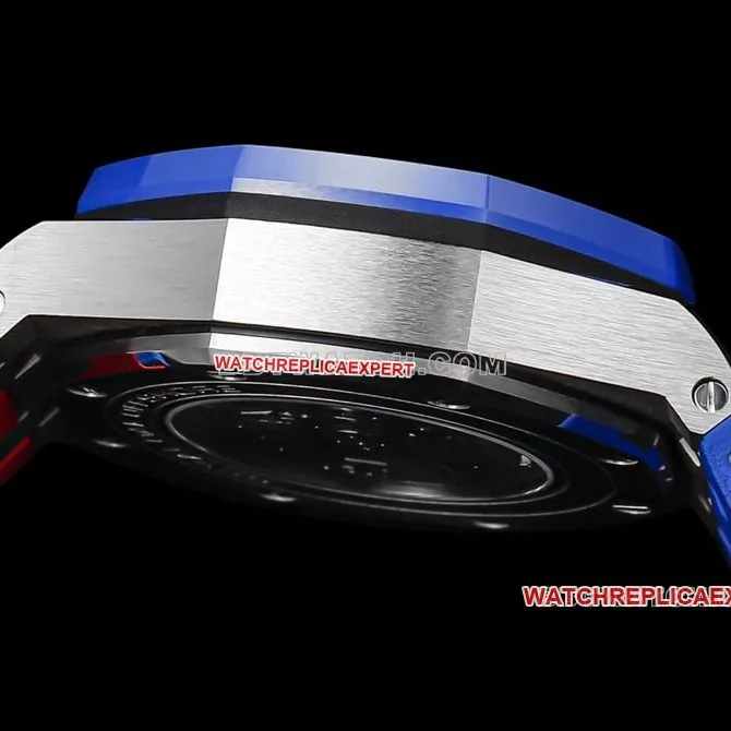 TW factory Audemars PiguetRoyal Oak offshore type 1:1super cloneblue dial red inner bezel26400braceletlive photos