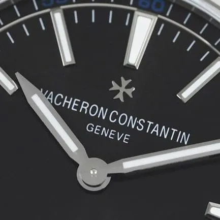 8F factory top-tier watch Vacheron Constantin ultra-thin series men's black dialrubber strap manual winding watch detail shots