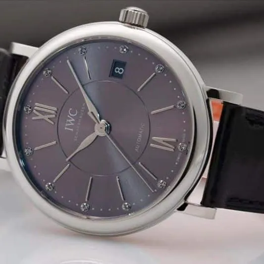 IWC Portofino Ultimate Elegance Top Ladies Watch Front View