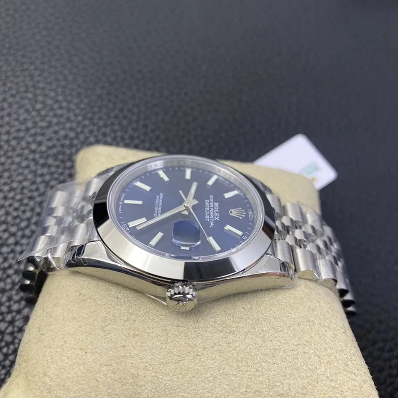 Rolextop-tier watch aperture log series men's mechanical watch side view