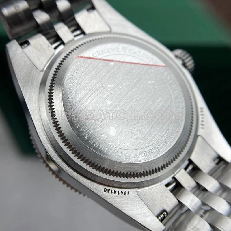 Tudor collectible watch DIF factory Biwan 41mm black dial mechanical steel bracelet front live photo