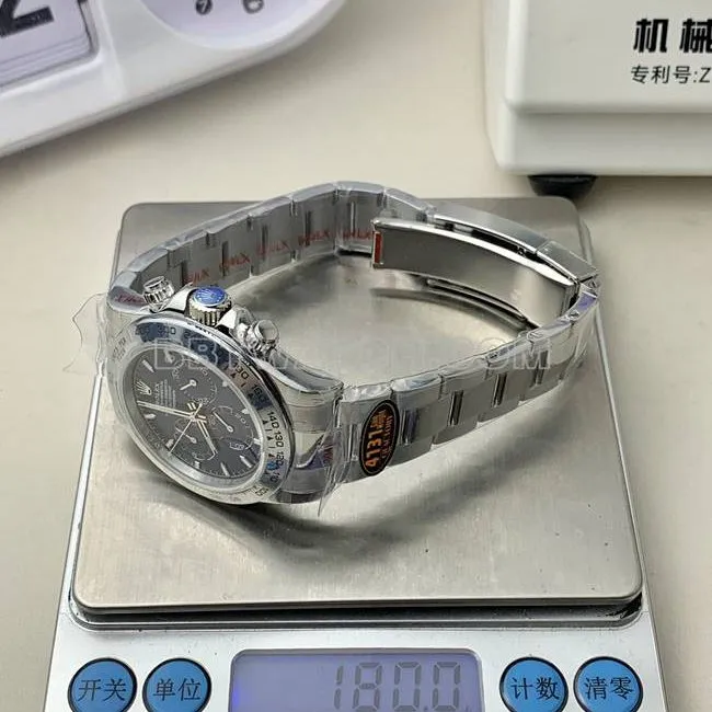 QF factory top-tier watch DaytonaRolexblue dial4131 mechanical braceletlive photos