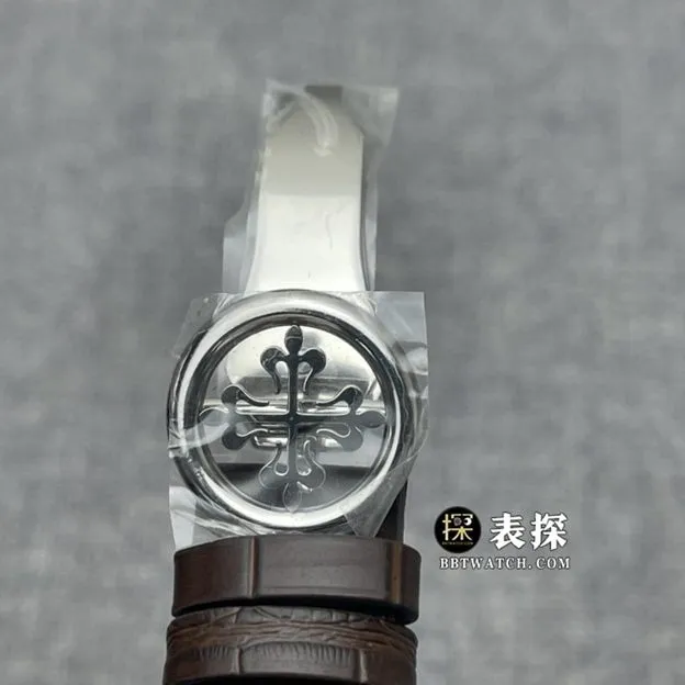 GR factory Patek Philippe super complication timepiece 5320G-0011:1super watch men's cream plate leather strap model pictures and prices side live photo