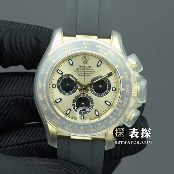top-tier replicaC factory 18K gold Rolex new Shawn Yue yellow goldDaytona4130movement men's watch M116518ln-0048clasplive photos