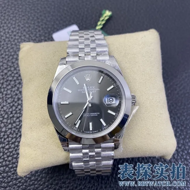 VSRolex high-quality gray plate log 41mm watch_price_style picture_quality positive