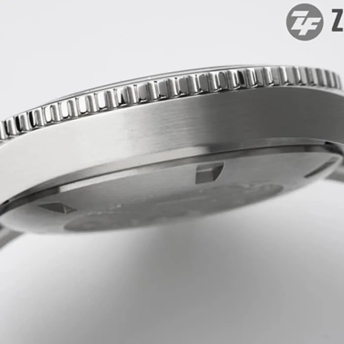 top-tier watch Longines men's black dial Concas mechanical steel bracelet watch clasp picture
