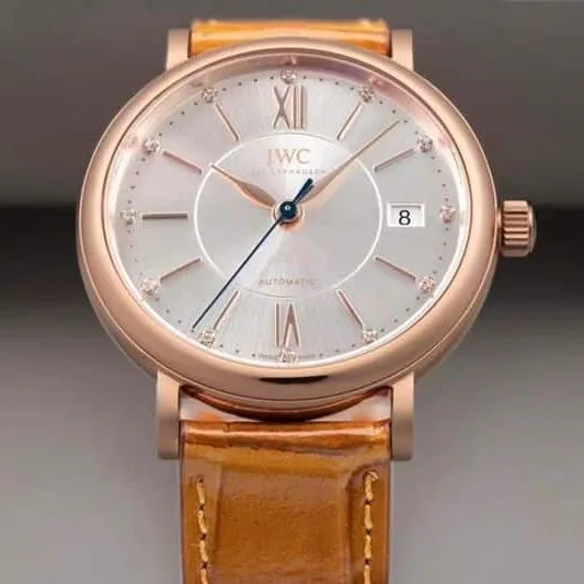 IWC women's watch Portofino top-tierladies' watch front view