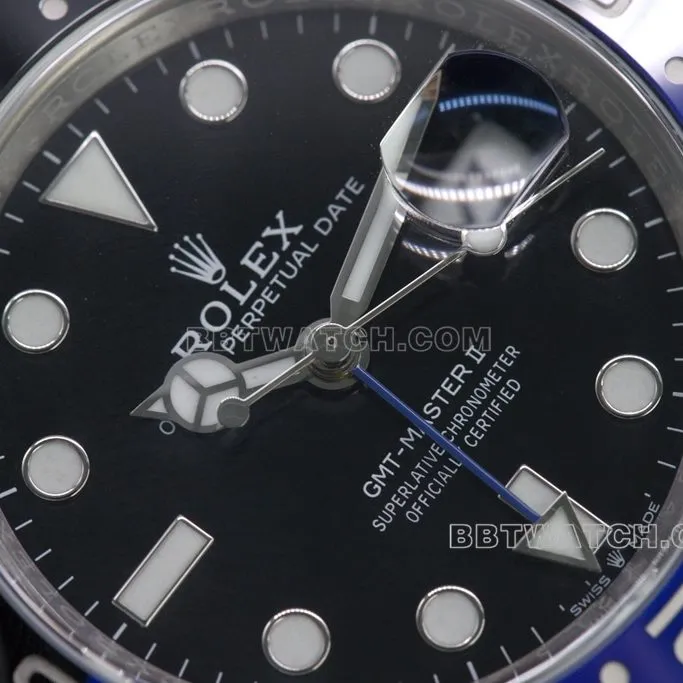 Factory C RolexGMT-Master Inter Milan top-tier watch live photos