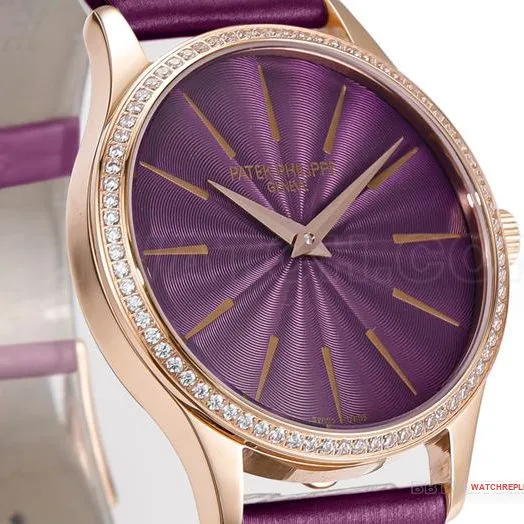 1:1replica watch GS factory classic Patek Philippe purple plate 4997clasplive photos