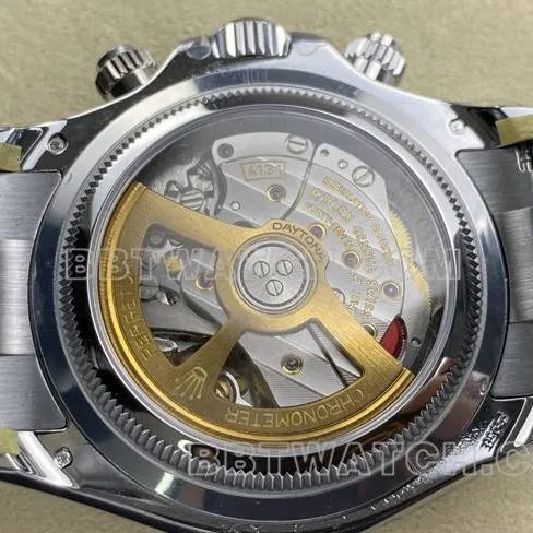collectible watch UFO factory DaytonaRolex Ice Landi 4131 mechanical side live photo
