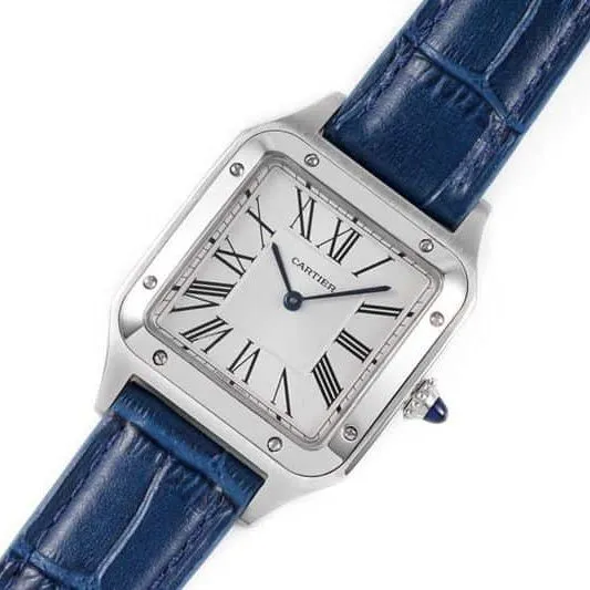 Cartier high-quality watch Cartier Santos SANTOS-DUMONT series WSSA0022 couple watch clasp picture