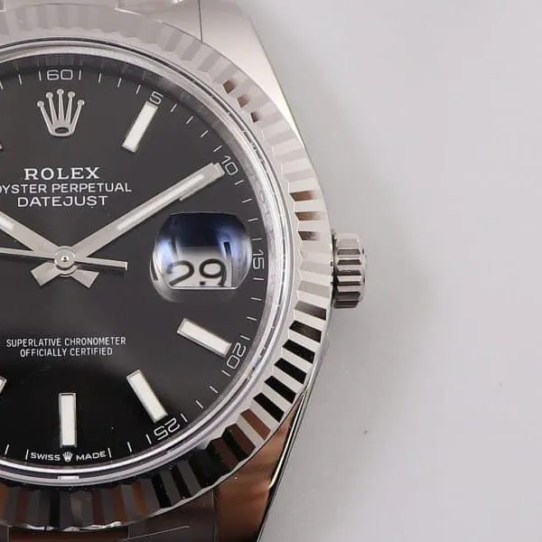 watch ar log Rolex126334black dial904lstainless steeldetail shots