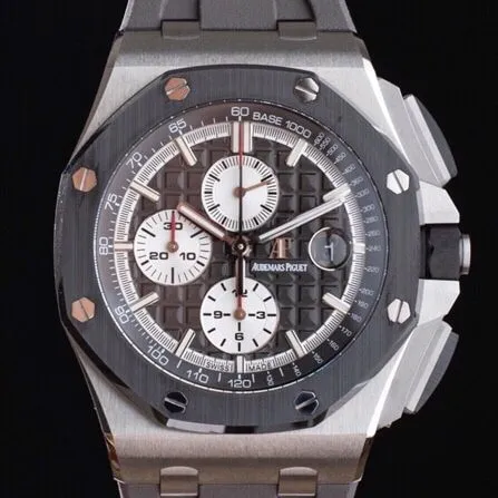top-tier replicaAPF gray plate Audemars PiguetRoyal Oak offshore 26400 breaks the OEM blockade technical watch clasp picture