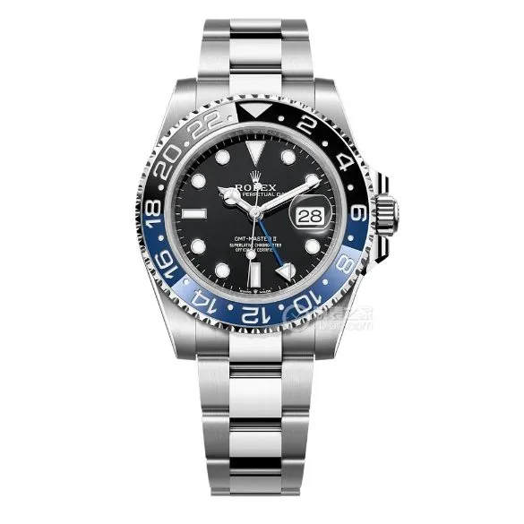 C factory RolexGMT-Master type top-tier Inter Milan circle m126710blnr-0003front live photo