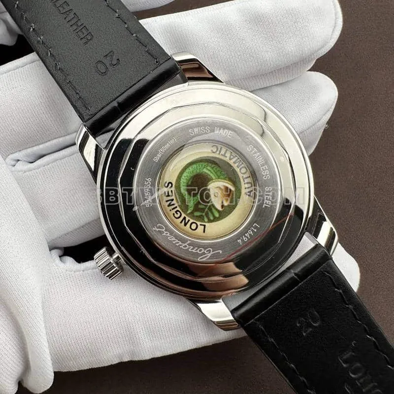 AF FactoryLongines Concas 1:1super cloneblack dialleather strap model L1.649.4.52.2clasplive photos