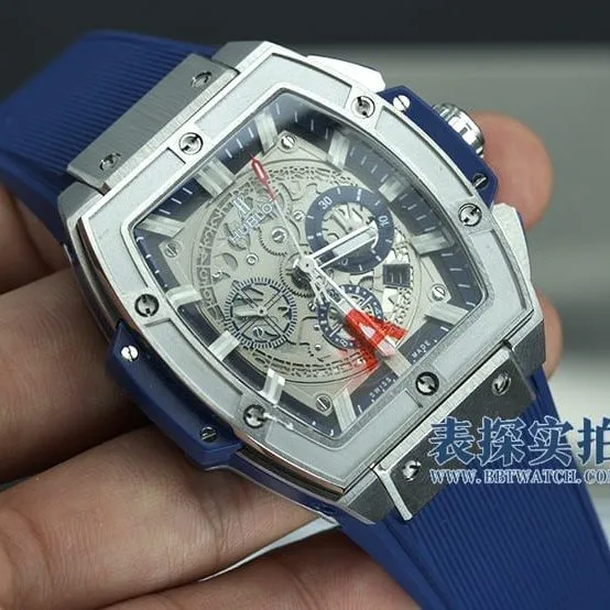 Hublot tonneau type hollow mechanical men's watchmovement