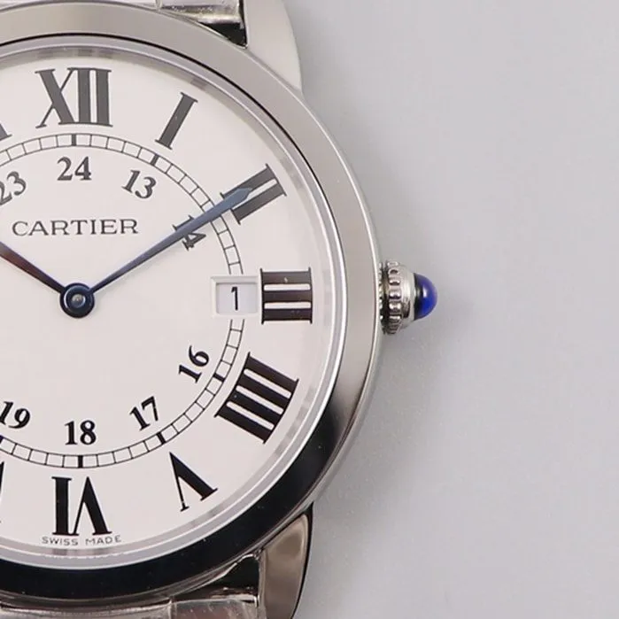 Cartier London series couple watch front view
