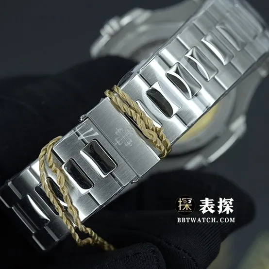 PPF FactoryPatek Philippe sporty and elegant top-tier watch men's olive green Nautilussteel bracelet model pictures and price weight live photos