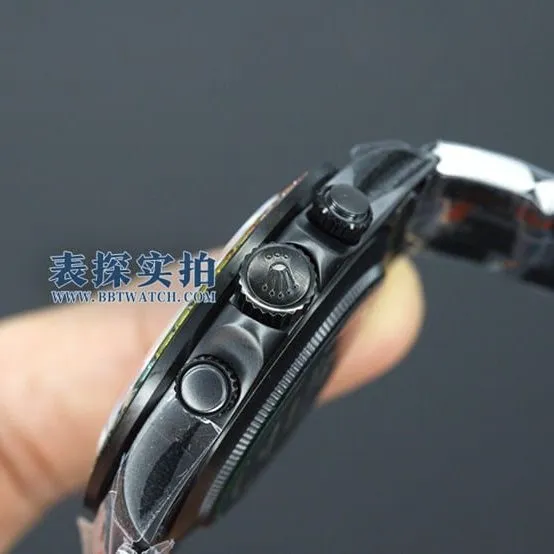 NOOB palace-level watch Rolextop-tier replicaDaytona4130movementblaken modified watch thickness