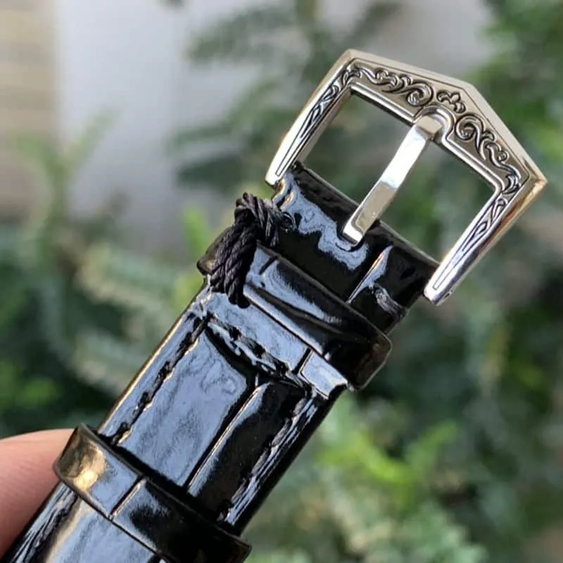 Patek Philippe high-quality watch 5088 series carved men's mechanical watch clasp picture