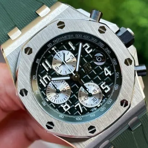 Top APF Factory New Color Audemars Piguet Royal Oak Offshore 26238 Series 42mm Watch Front View
