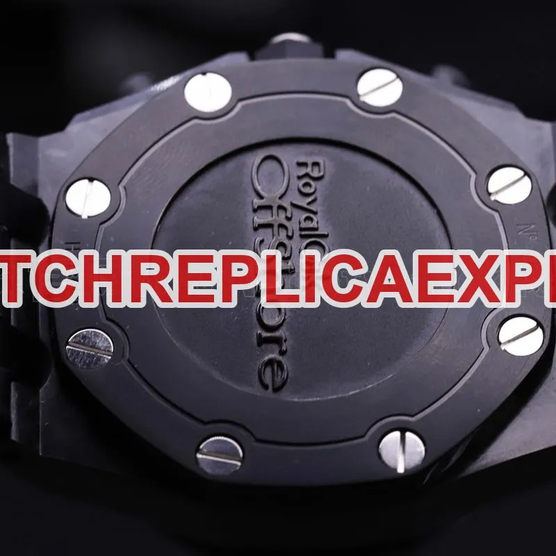JF Audemars Piguet 26176FO Carbon Fiber 42mm Diameter 3126 Movement Men's Watch Review Front View