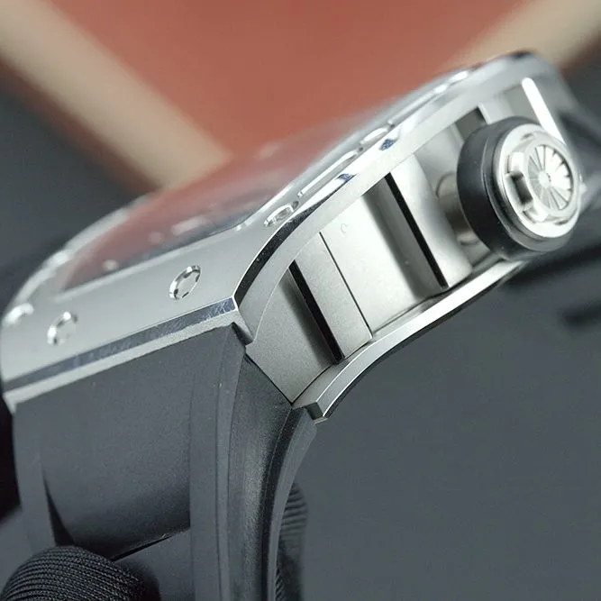 YS factory Richard MilleRM521:1super watch men's skull rubber model picture and price caseback live photo
