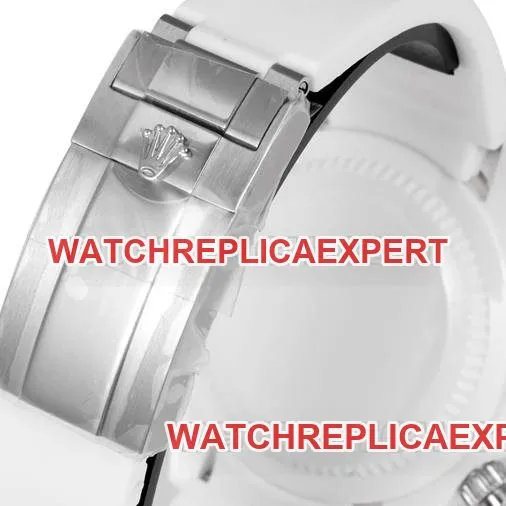 collectible watches TW factory Ditoner Rolex white case white rubber strap strap real picture