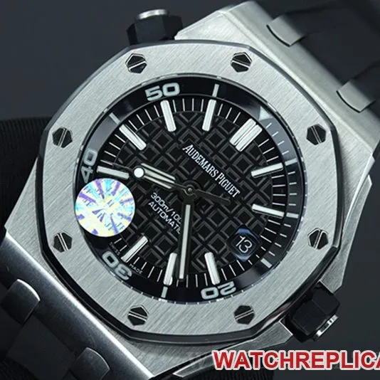 Audemars Piguet15710 Royal Oak Offshore Back Translucent lume Mechanical Watch Movement Picture