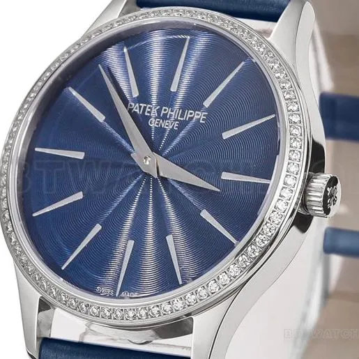collectible watch GS factory classic Patek Philippeblue dial4997front live photo