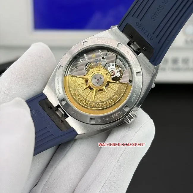 collectible watch 8F factory Vacheron Constantinblue dial4500Vcaseback live photo