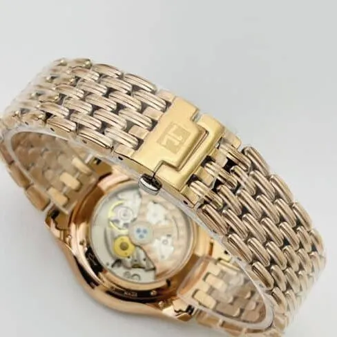 top-tier watch Jaeger-LeCoultre 18k gold men's watch ultra-thin master series front view