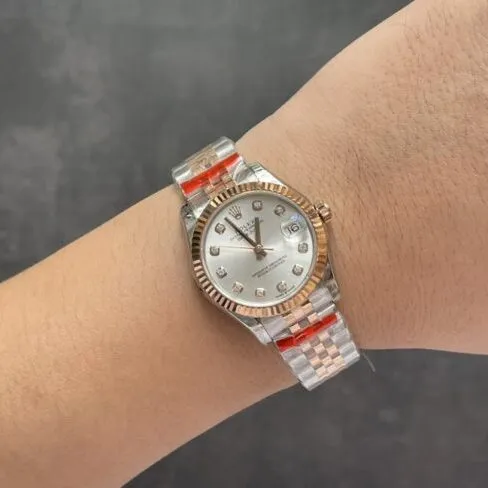 Rolexreplica watch Datejust 31mm gold women's watch back cover picture