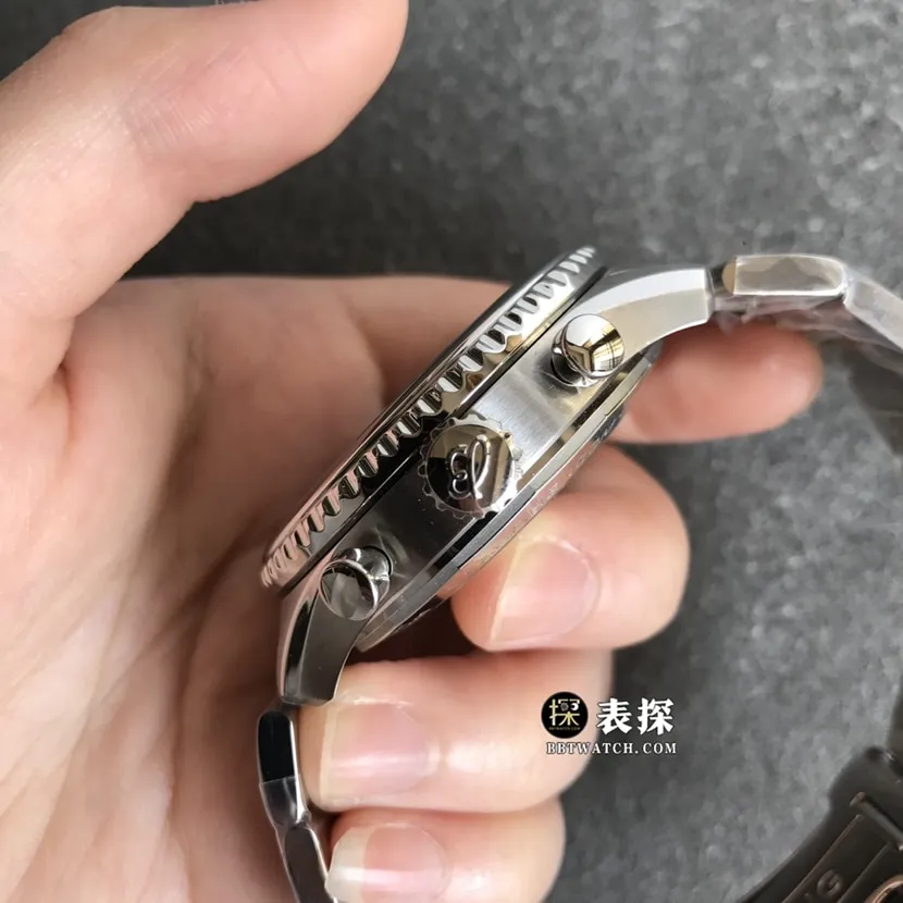 BL factory Breitling legendary aviation top-tier watch men's black panda steel bracelet model pictures and prices clasplive photos