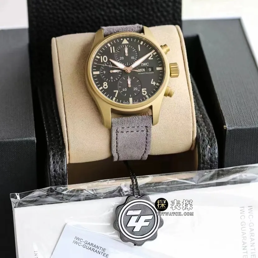 IWCIWC pilot watch IW3879071:1super watch men's black dialleather strap model pictures and prices front live photo
