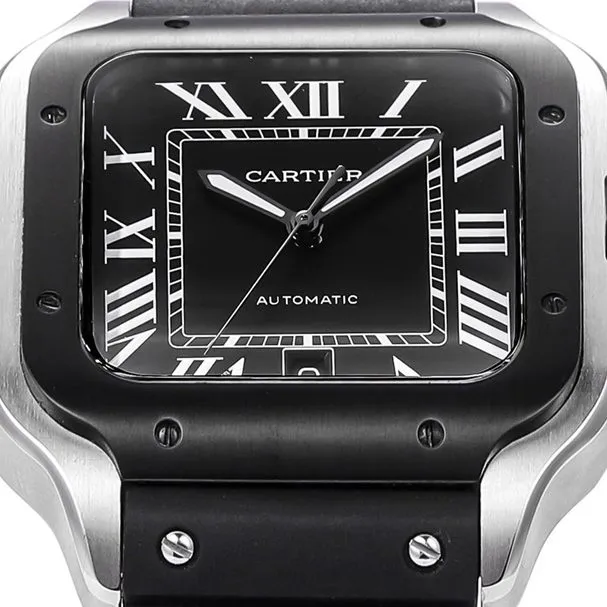 Cartier Santos WSSA0039 AF Factory: Black