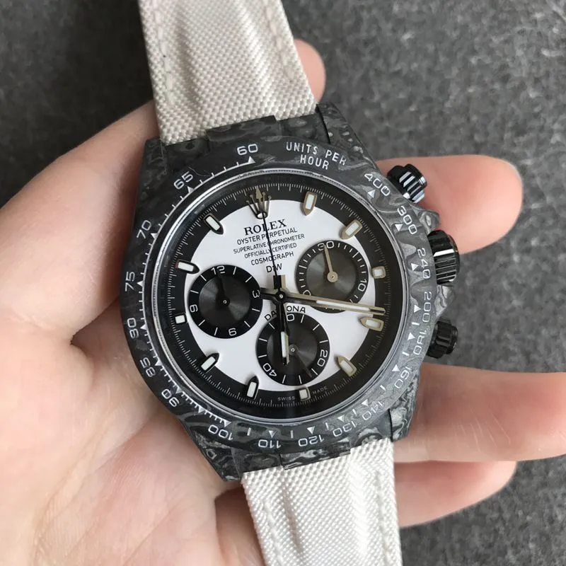 Rolextop-tiersuper watch universe chronograph Daytona series men's mechanical watch front view