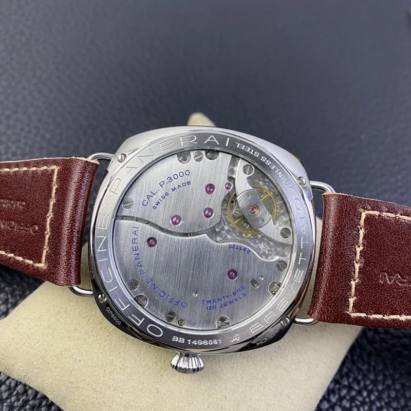 SF factory Paneraireplicapam00449 watch p3000 double spring hand winding movement super power retro plate clasp picture