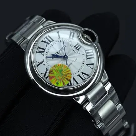 AF Cartier Blue Balloon Couples Timepiece