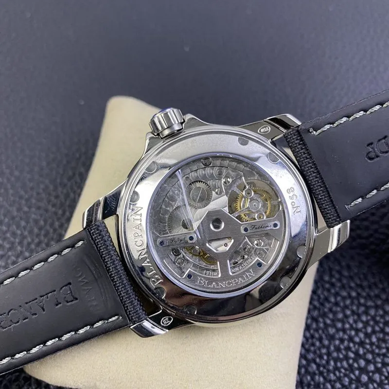 Blancpain Fifty Fathoms Series Ultimate Edition Genuine Tourbillon Men's Watch Watch Side View