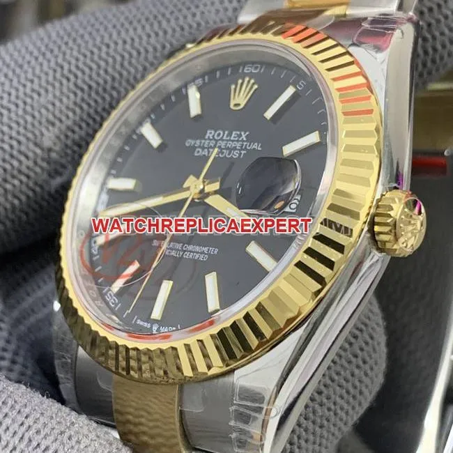 VS Factorytop-tier watch log Rolexblack dial3235 mechanical 41mmclasplive photos