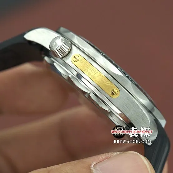 top-tier watch Omega men's blue dialSeamaster series watch caseback live photo