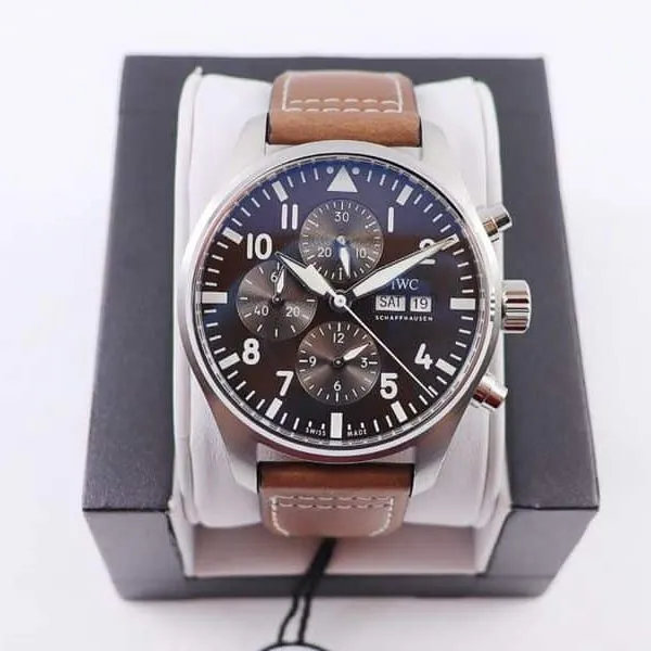 IWC high-quality watch IWC3777 pilot chronograph series watch clasp picture